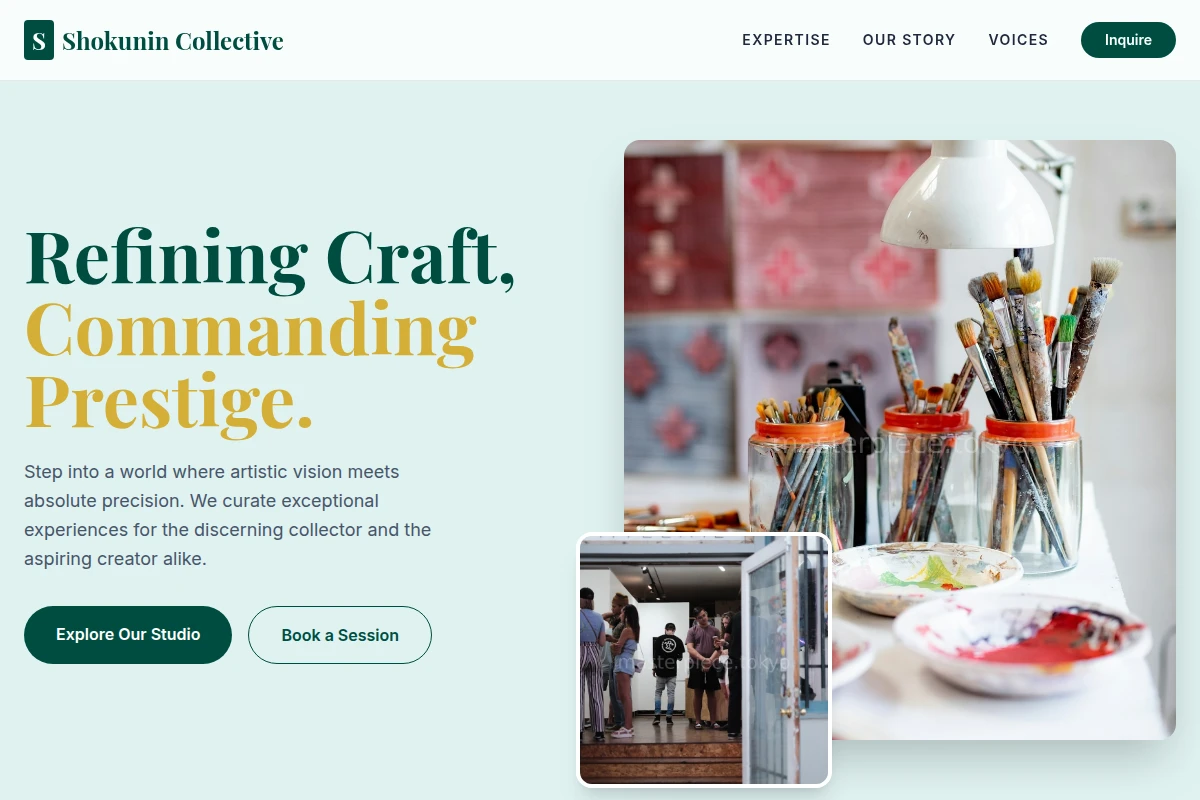 Curator Art Studio